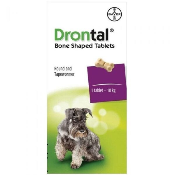 Drontal Dog Flavour, Για θεραπεία Παρασιτώσεων